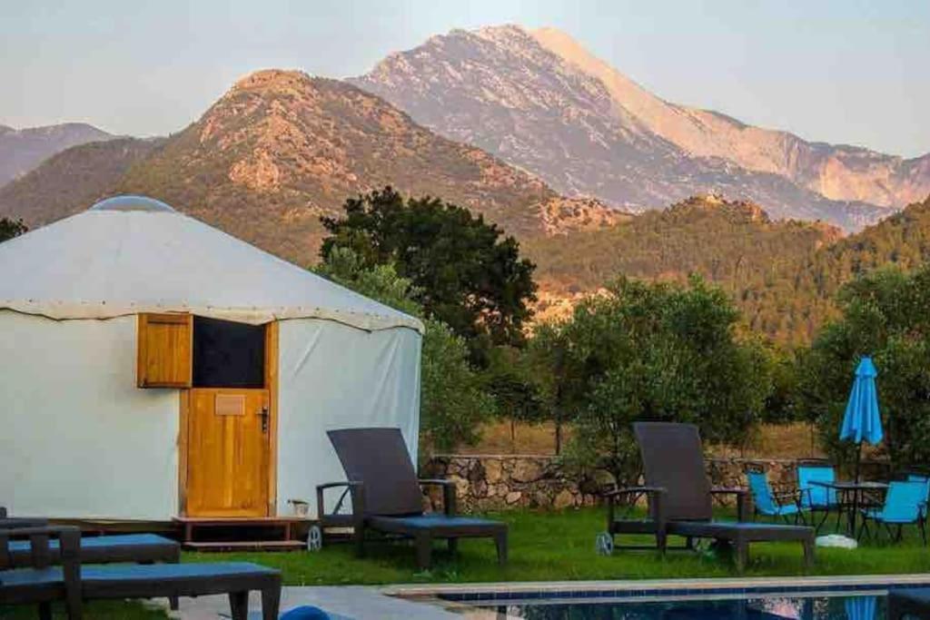 Hotel Yol Glamping Kayakoy Exterior foto